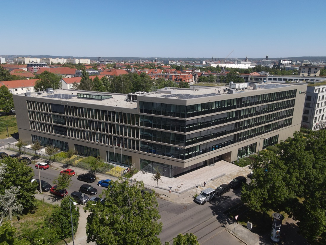 Das Fraunhofer-Institut in der Dresdner Südvorstadt